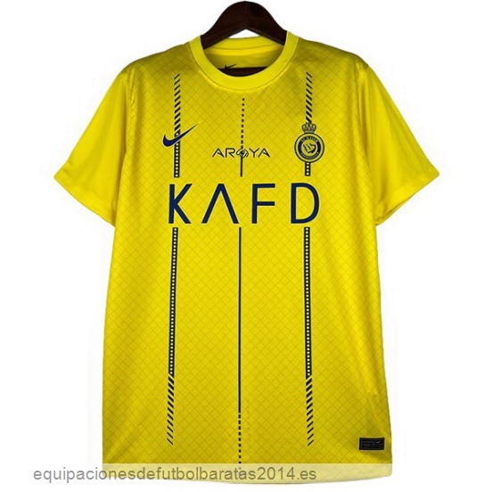 Nuevo Tailandia 1ª Camiseta Al Nassr 23/24 Amarillo Baratas
